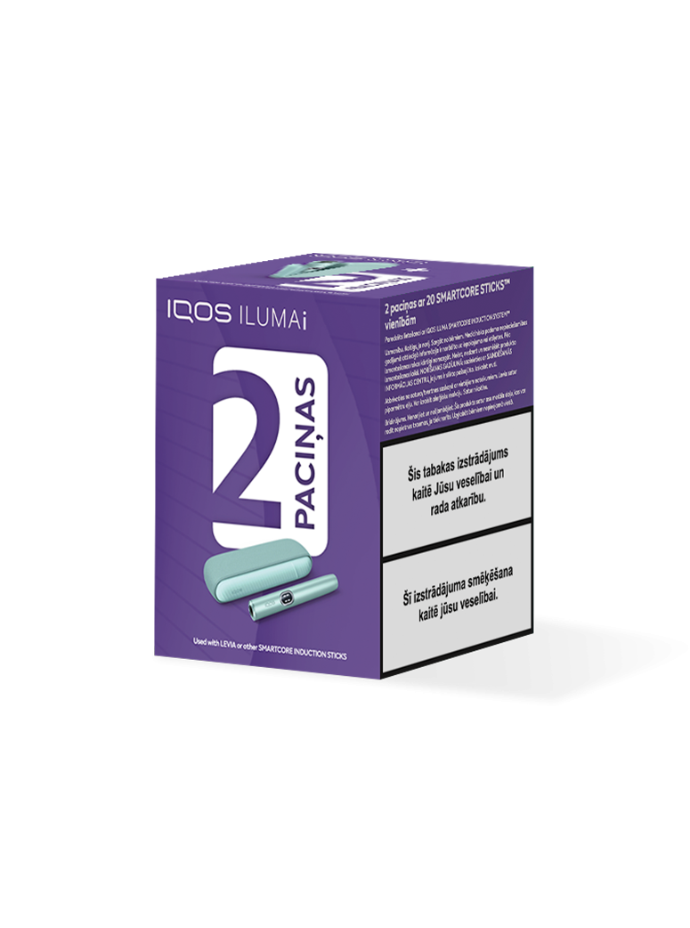 IQOS ILUMA и 2 упаковки LEVIA